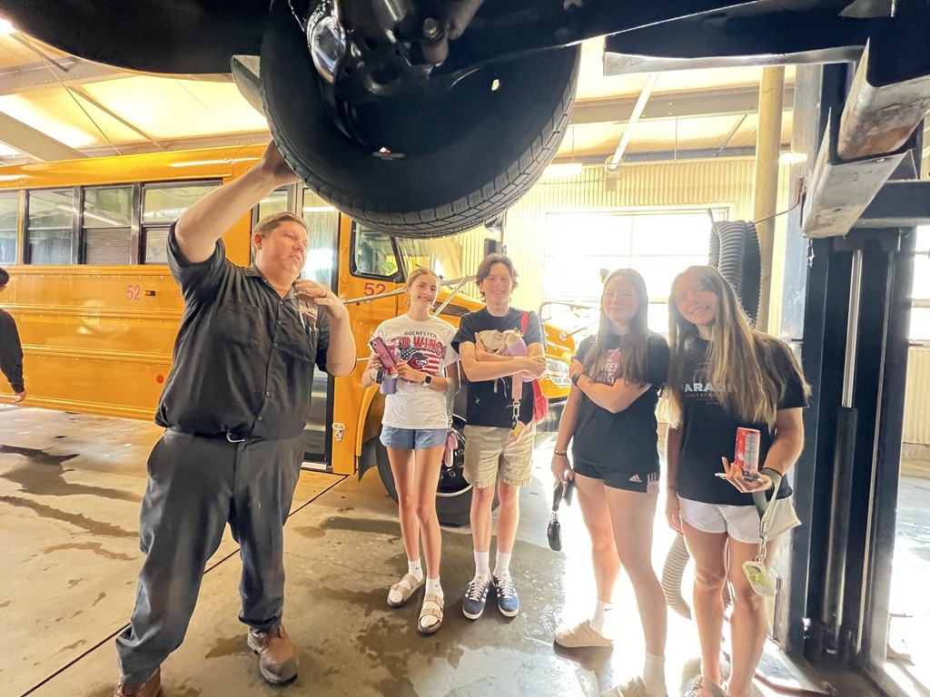 Driver Ed at Bus Garage