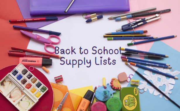 School Supply Lists