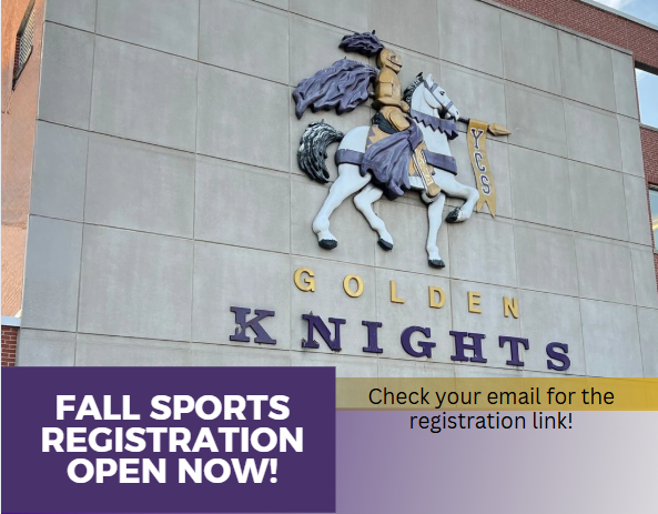 Fall sports registration
