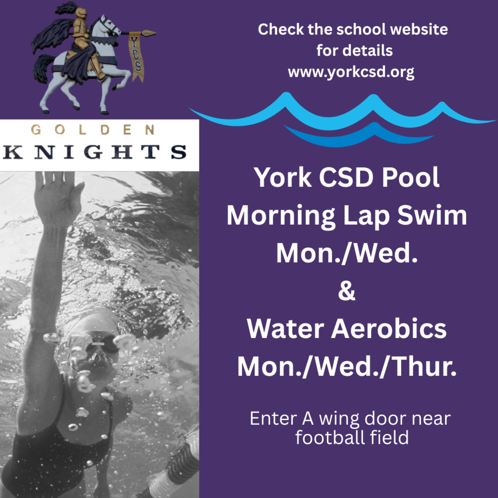 York CSD pool classes