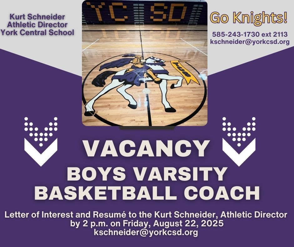 Varsity Boys Basketball Coach position