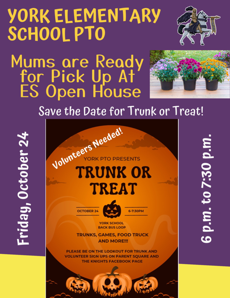 Elem PTO News Sept 25