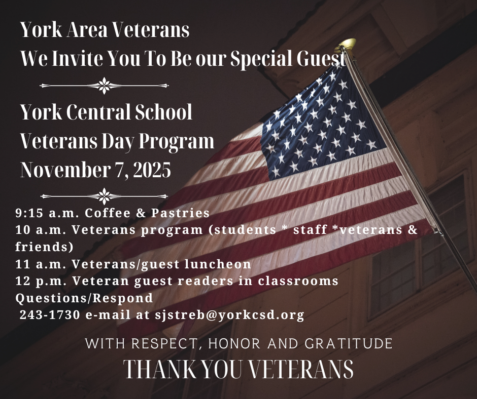 Veterans Day Program 2024