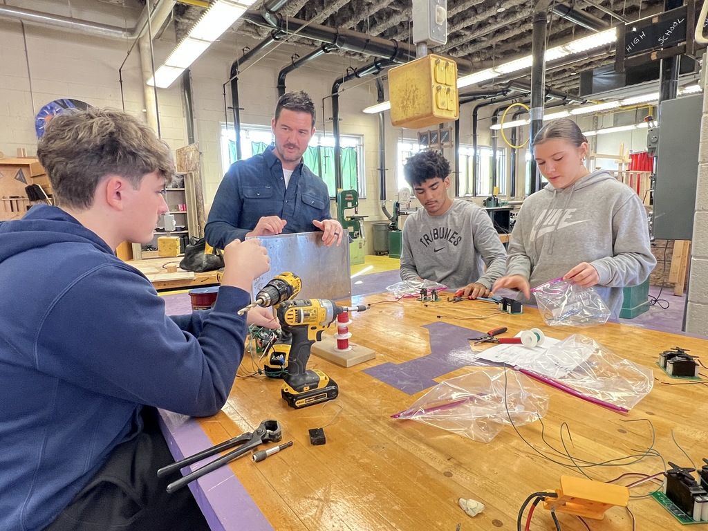 Mr. Keenan's Robotics class