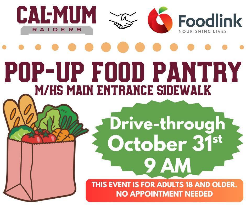 Cal-Mum Pop Up Food Pantry