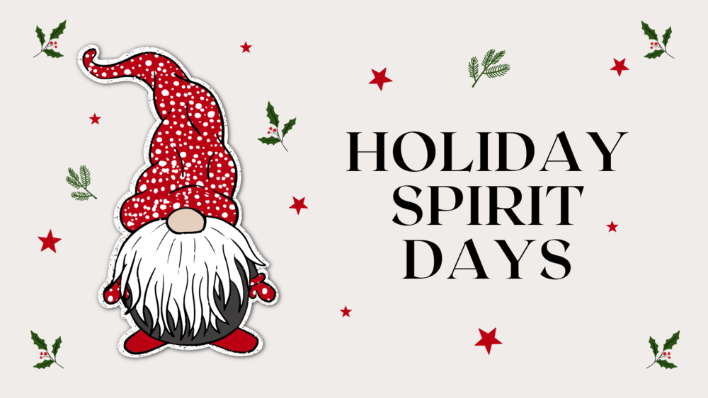 Middle School Holiday Spirit Week-