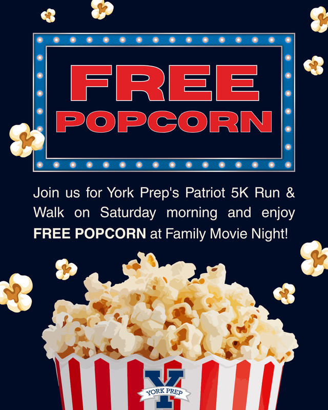 Free popcorn