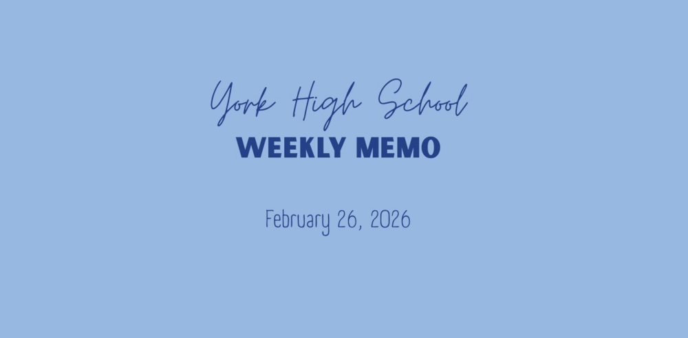 weekly memo