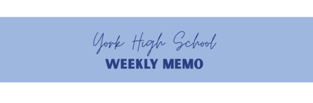 weekly memo