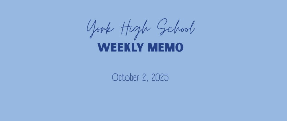 weekly memo