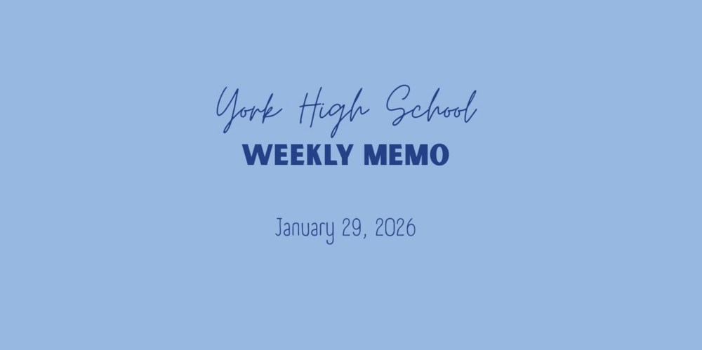 weekly memo
