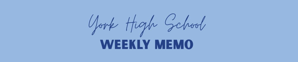 Weekly Memo