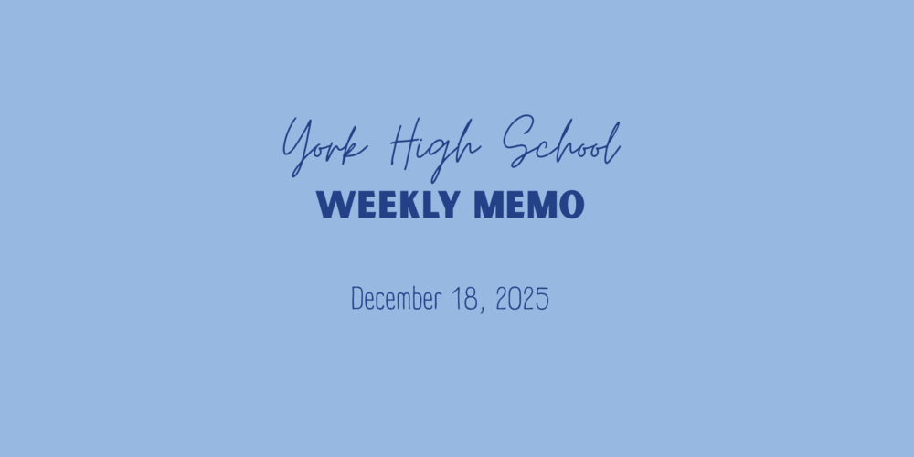 weekly memo