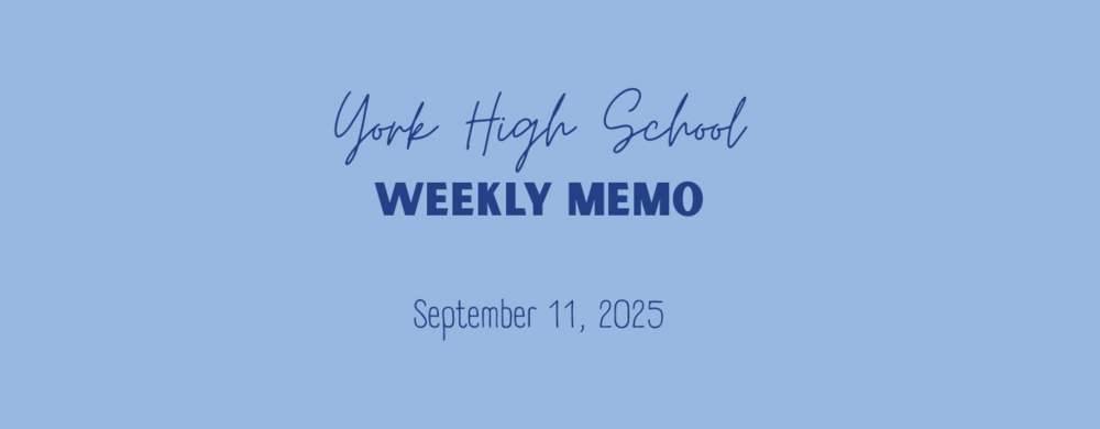 weekly memo