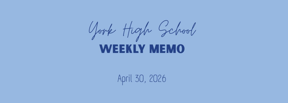 weekly memo