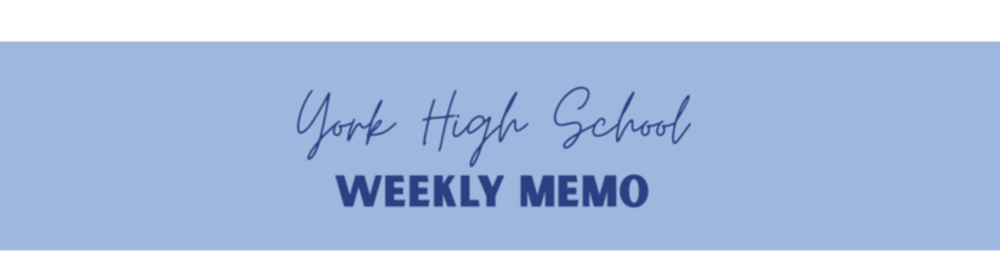 weekly memo