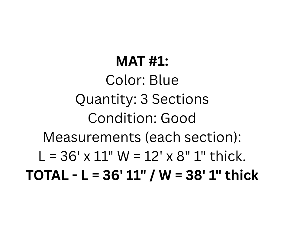 Mat number 1