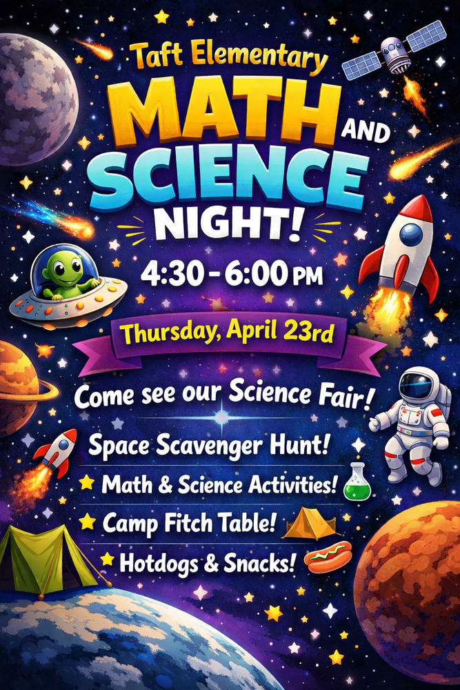 taft math and science night