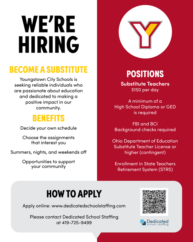 substitute teacher hiring