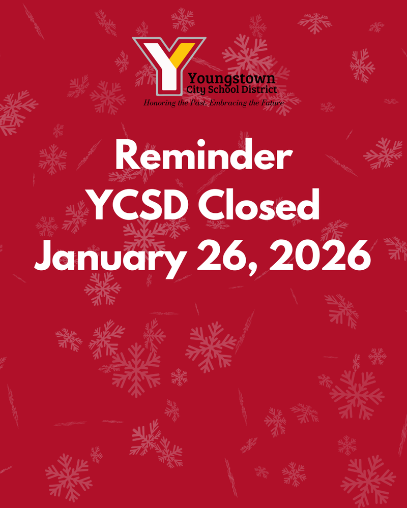 Reminder YCSD closed