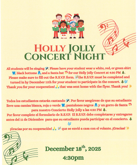 Holly Jolly Concert Night