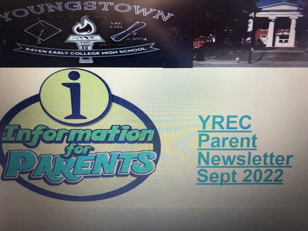 YREC Parent Newsletter Sept. 2022 | Youngstown Rayen Early College High  School