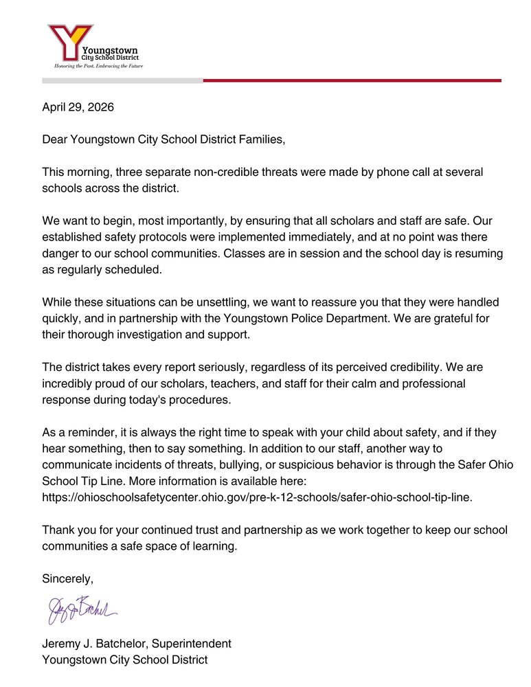 Batchelor April 29 letter