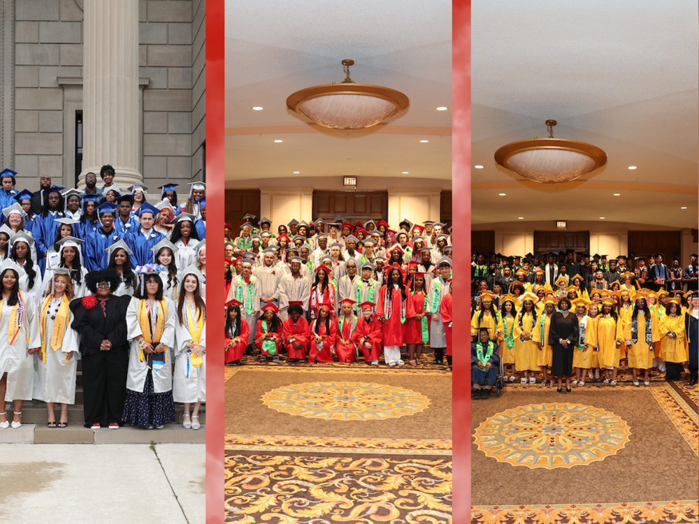 Collage of 2026 graduation photos