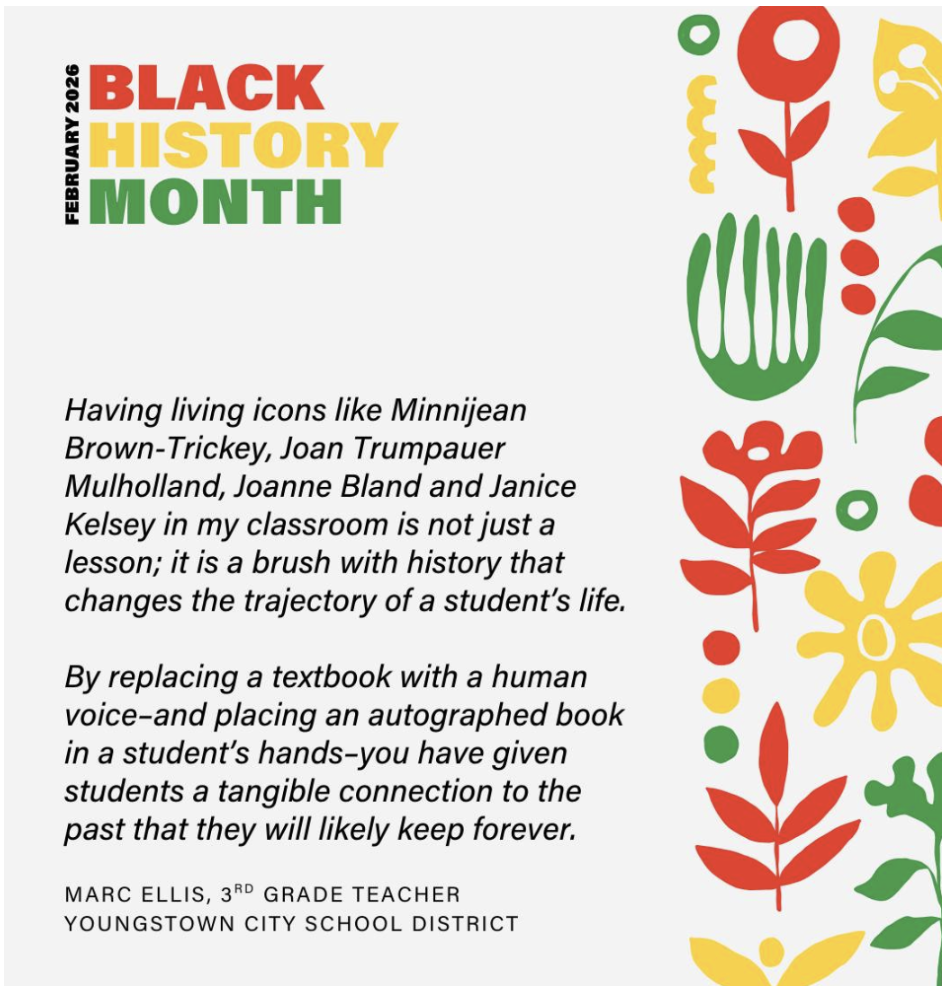 Black History Month Statement from Mr. Ellis