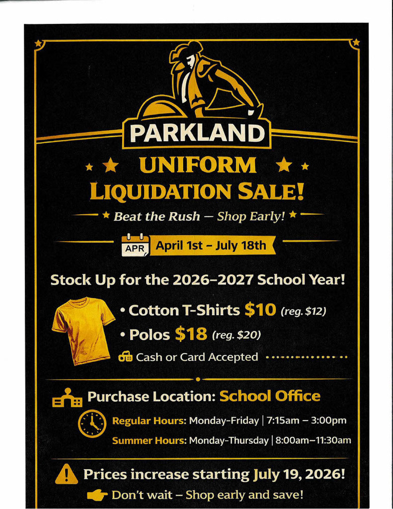 Uniform Liquidation Sale