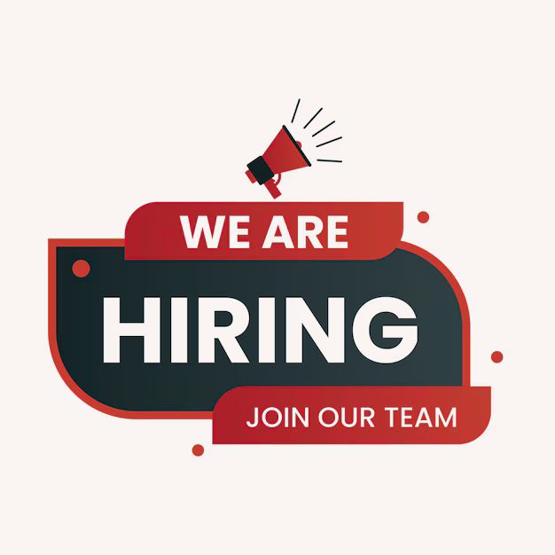 We are Hiring - Join our team logo