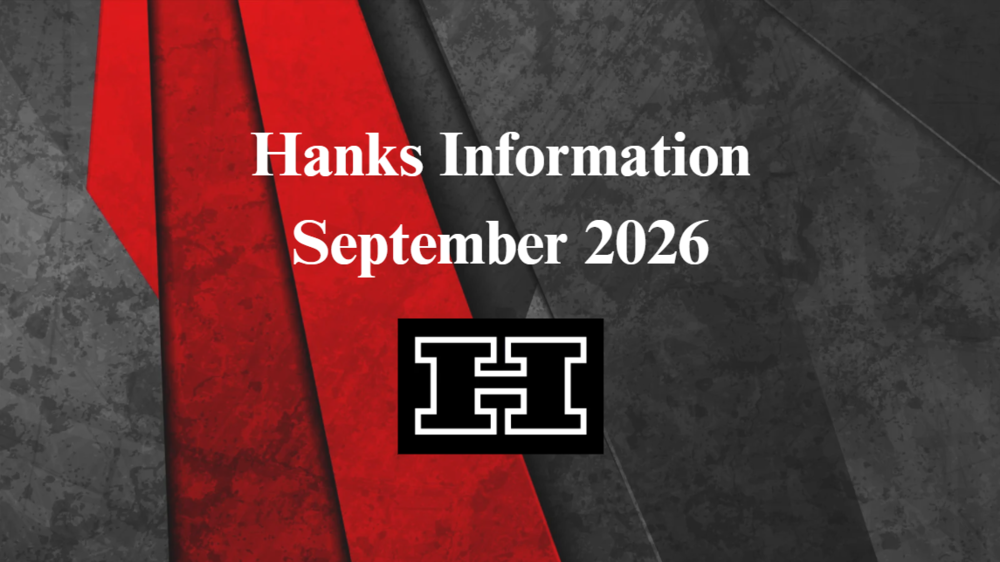 Hanks Information for September 2026