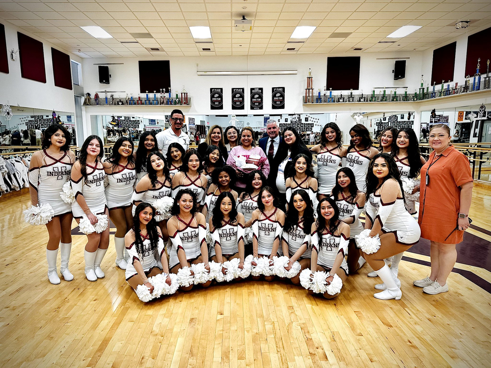 Team picture of Dancing Spirit with Teacher