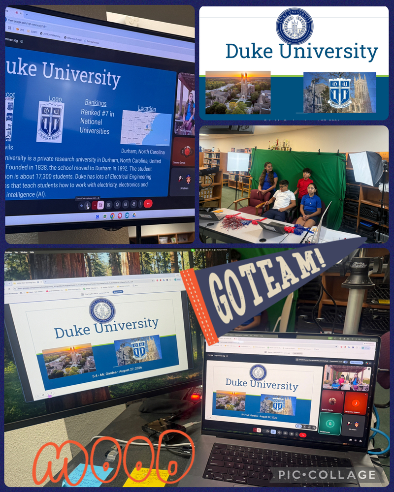 Duke University Pictures Collage