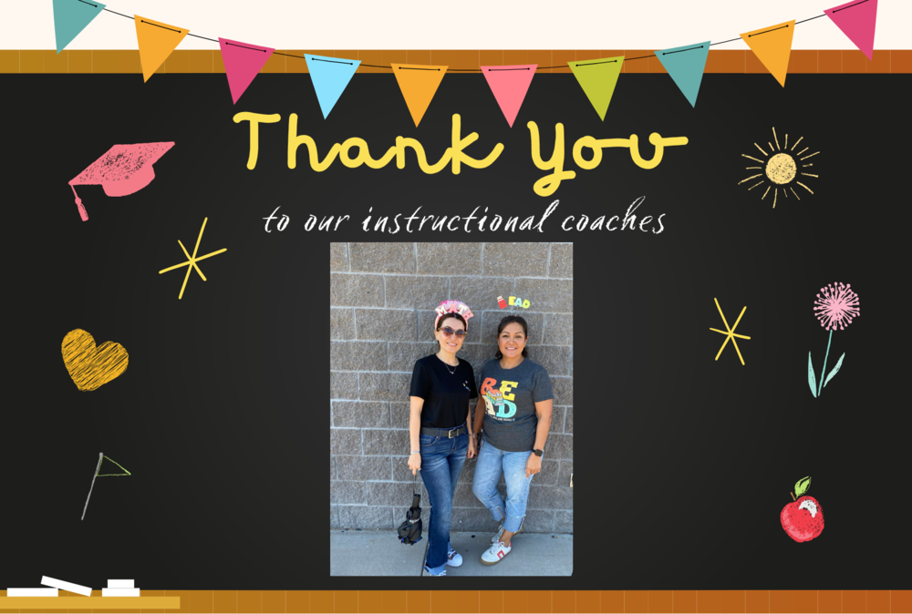 Thank you to our Instructional Coaches!