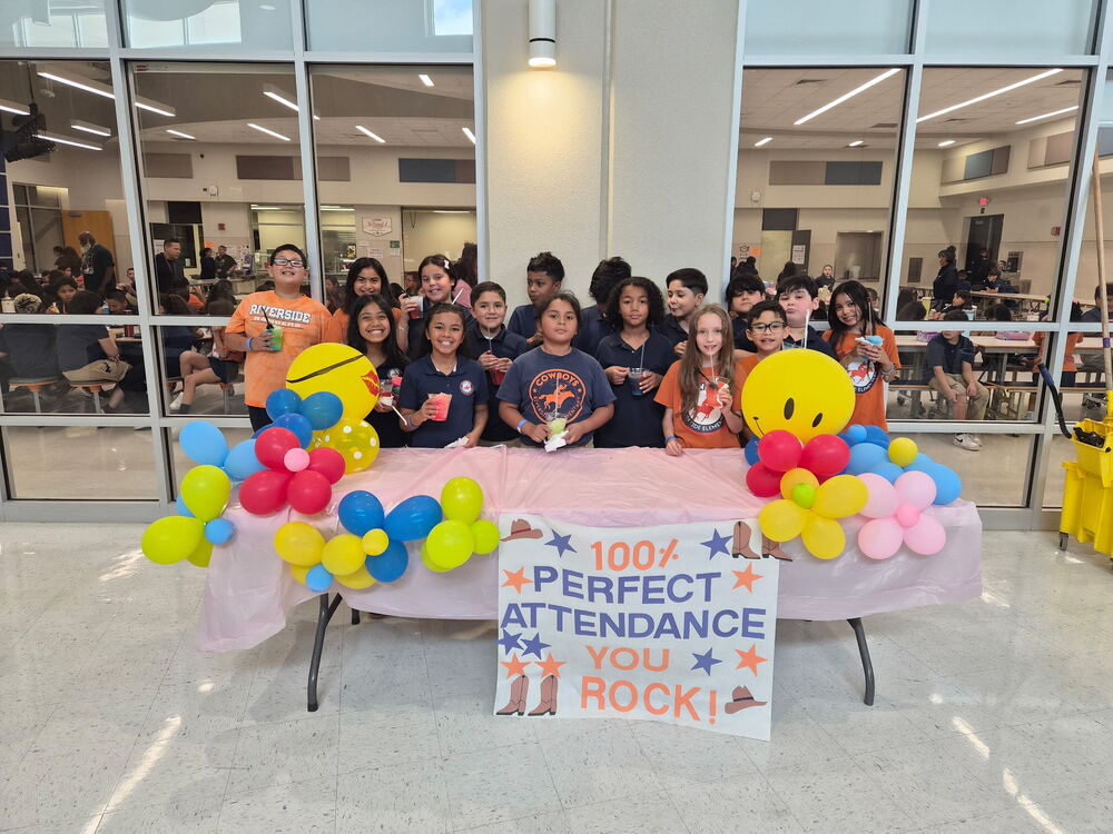 Monthly Perfect Attendance Celebration