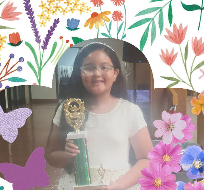 Student wins 1st place in Creative Writing Contest