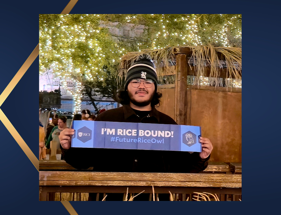 Del Valle High School Senior earns QuestBridge Scholarship to Rice University