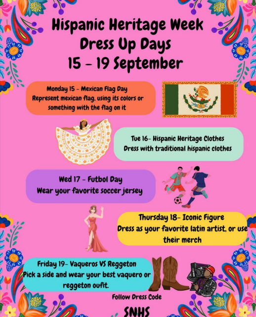 SNHS Hispanic Heritage Week