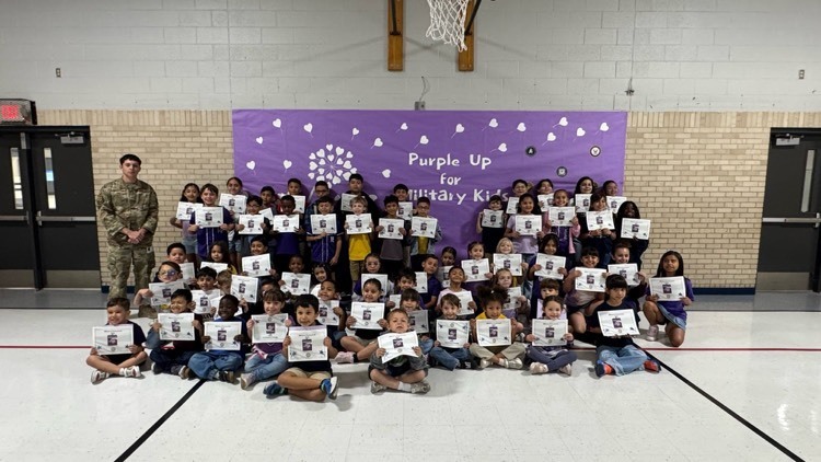 military students pose for a picture 