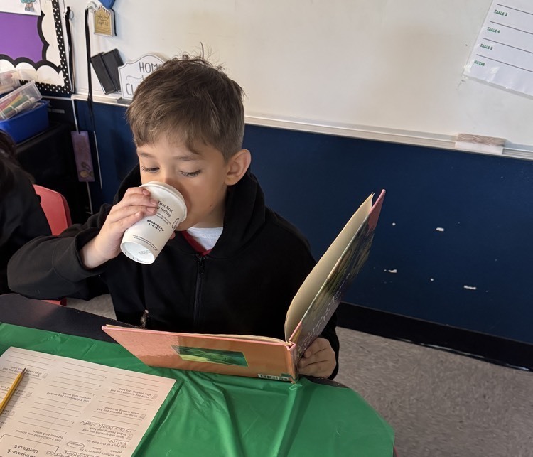 Student enjoying his Starbooks