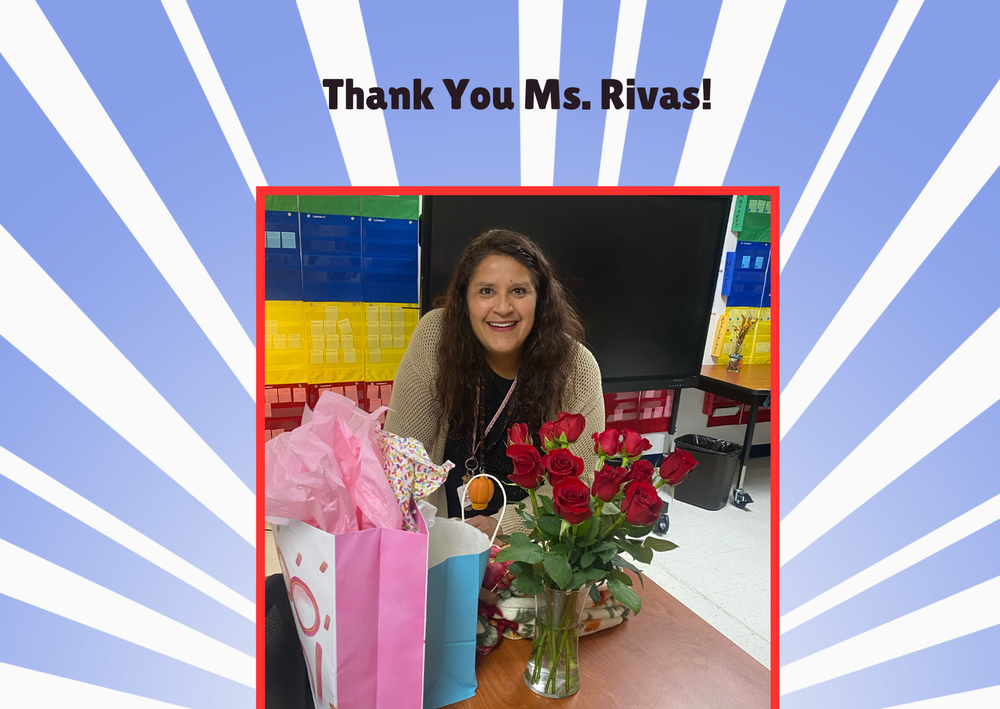 Thank you Ms. Rivas!