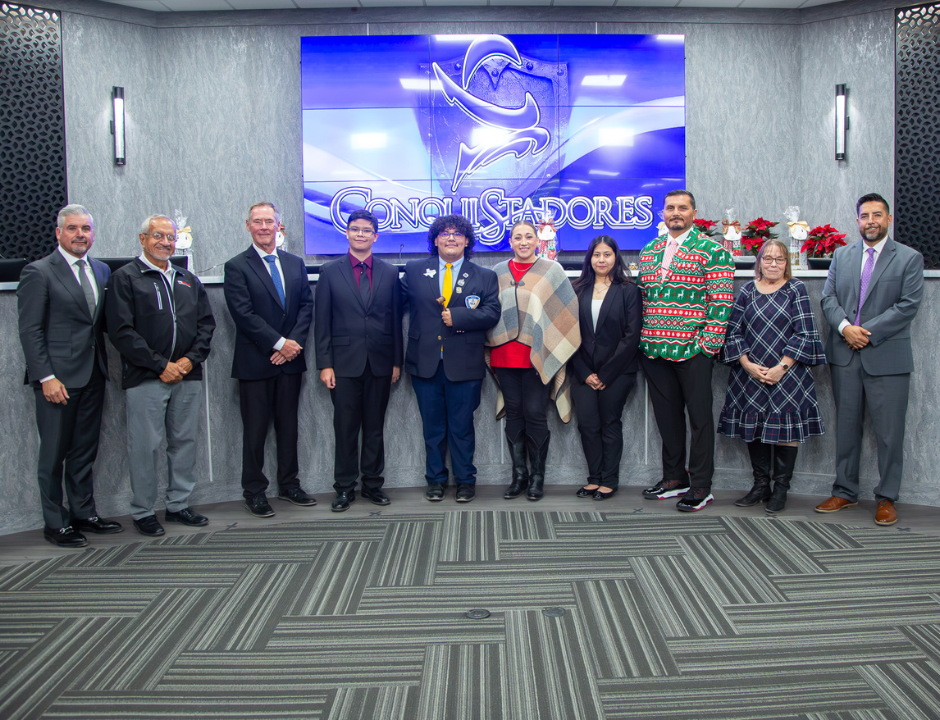 DVHS FBLA honored at December Board Meeting