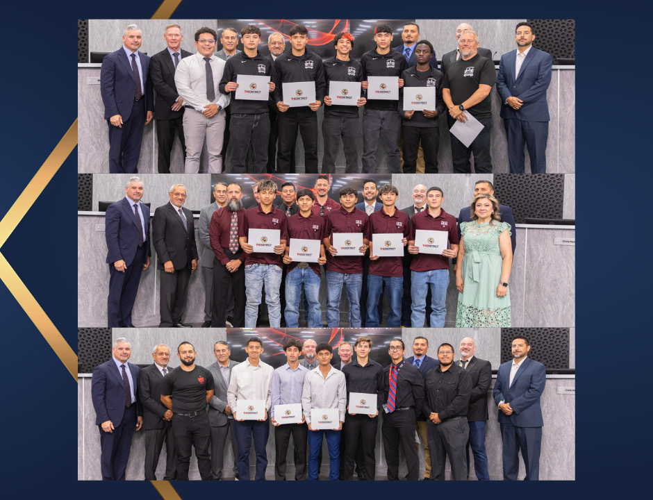 Hanks, Ysleta, and Bel Air Boys soccer teams.