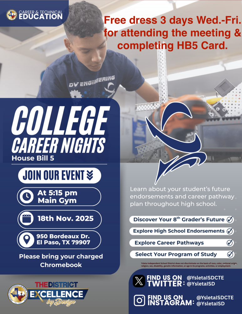 HB5 College Career Nights