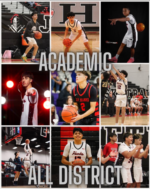 Hanks Basketball Academic All District Players