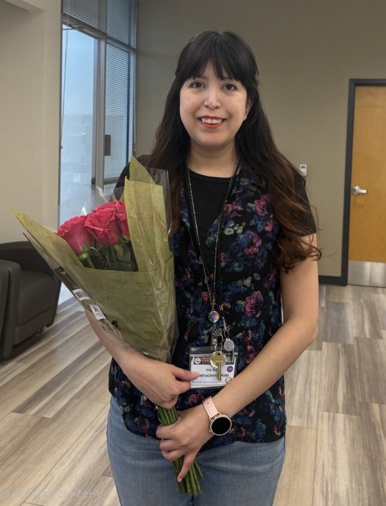 Ms. Baca Top 5 Support Staff of the Year