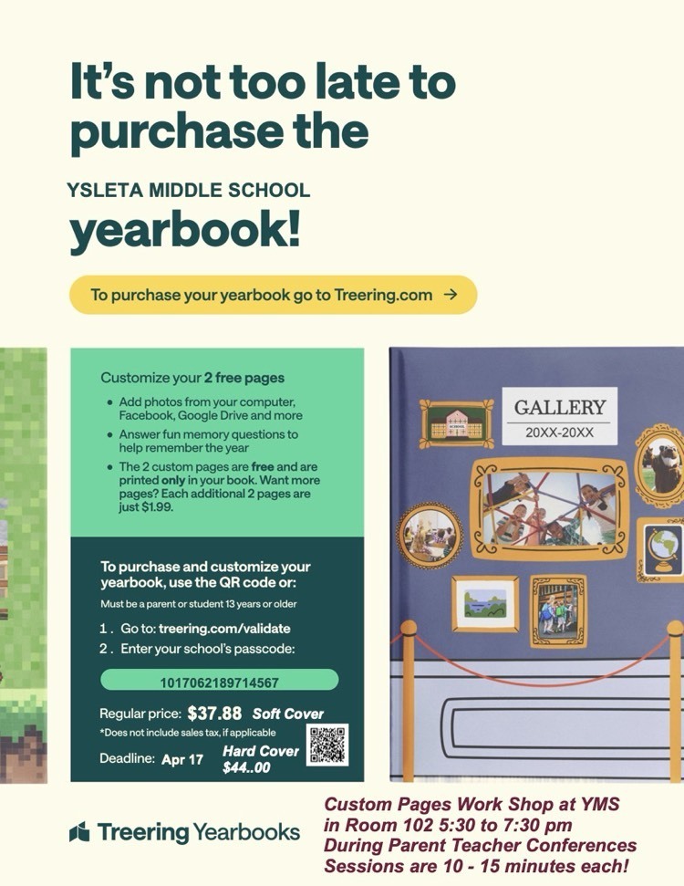 order your Yearbook at www.TreeRing.com