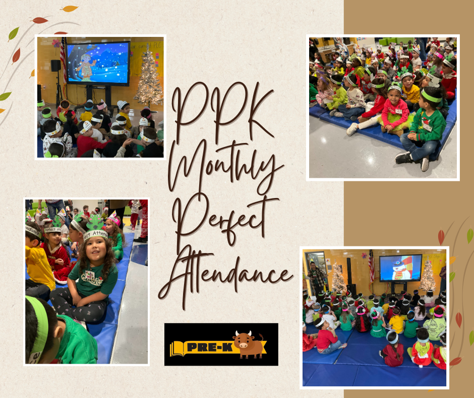 PPK Monthly Perfect Attendance