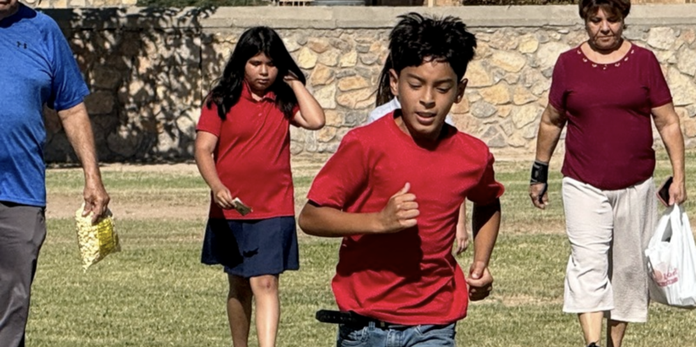 Students posing for a picture